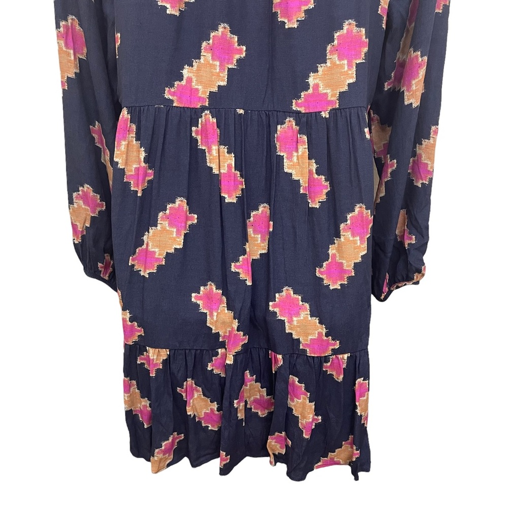 Anthropologie Navy Blue Sammi Tunic Medium Casual Dress - Picture 8 of 11